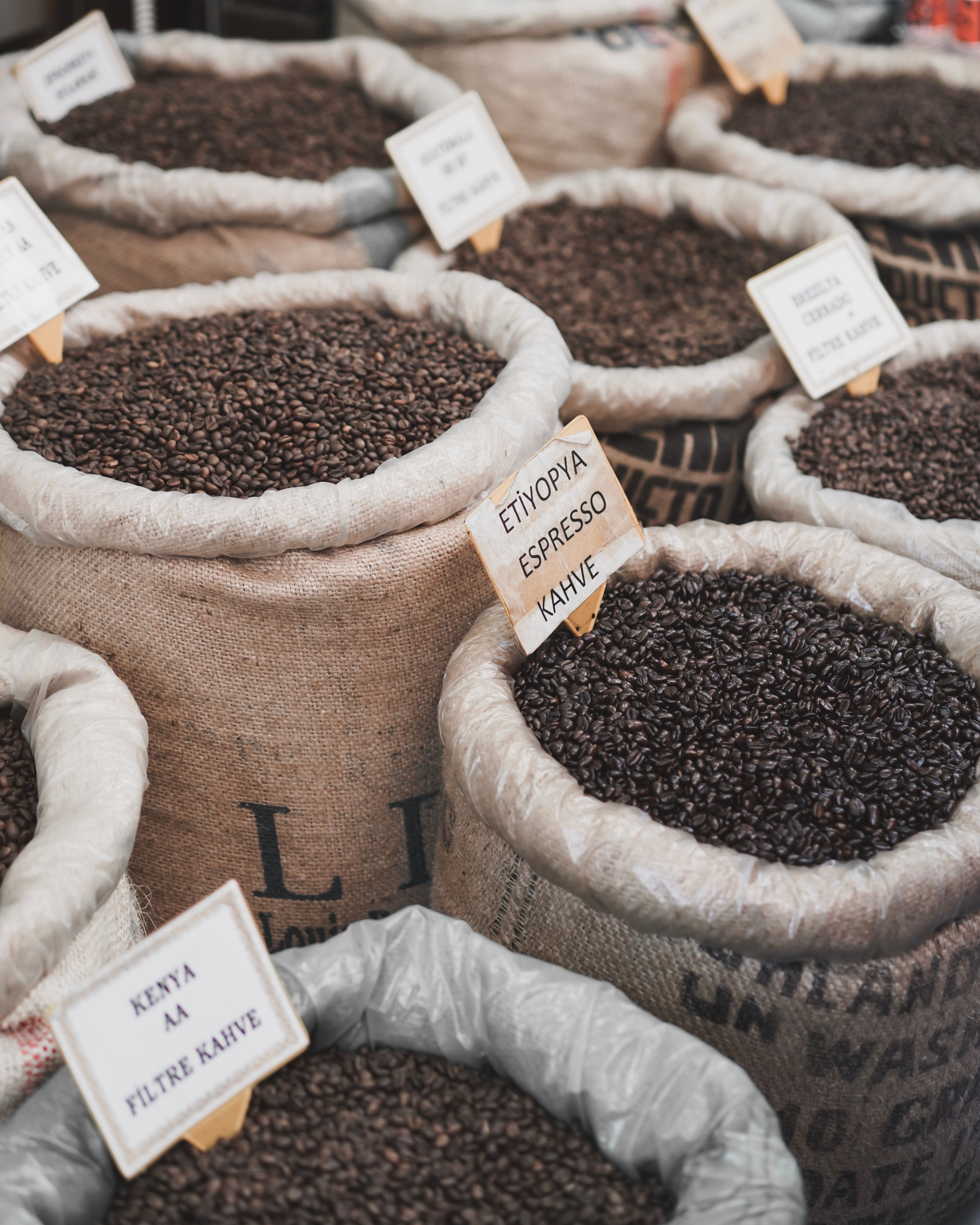 Coffee kit or bag on a plain surface — honest product photography